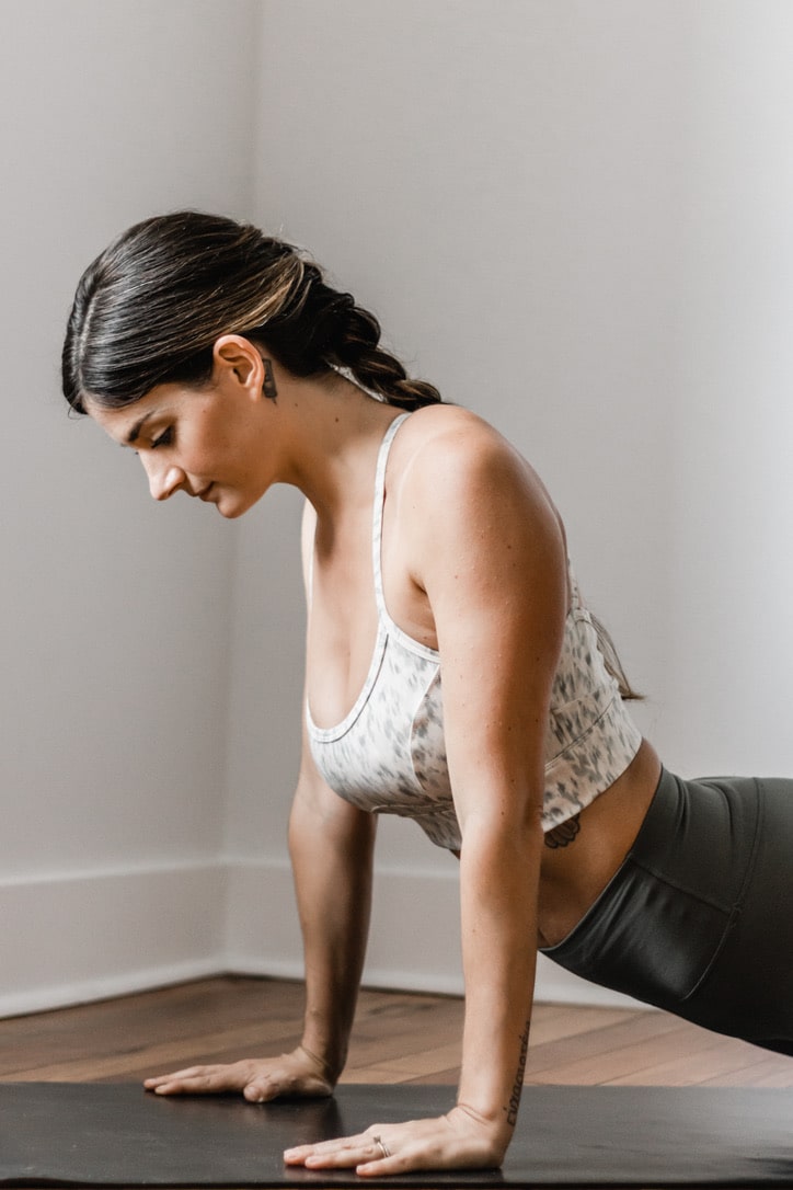 postpartum yoga with studio bloom